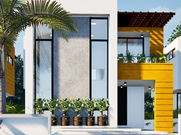 Ekowava Luxury Homes 3-Bedroom Home Front View